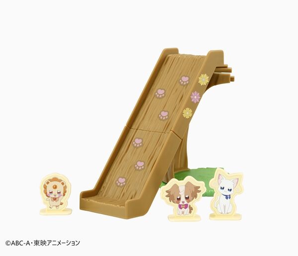 Kirarin Lion, Komugi, Yuki (Inukai Komugi to Nekoyashiki Yuki to Ookina Suberidai), Wonderful Precure!, Bandai, Trading, 4570117916205
